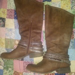 Tall brown Boots Size 11